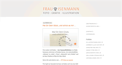 Desktop Screenshot of frau-isenmann.de